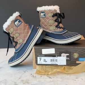EUC SOREL Tivoli Canvas, size 7 (38)